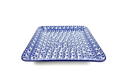 582 Bunzlau vierkante Serveerschaal 2347X Serveerschalen